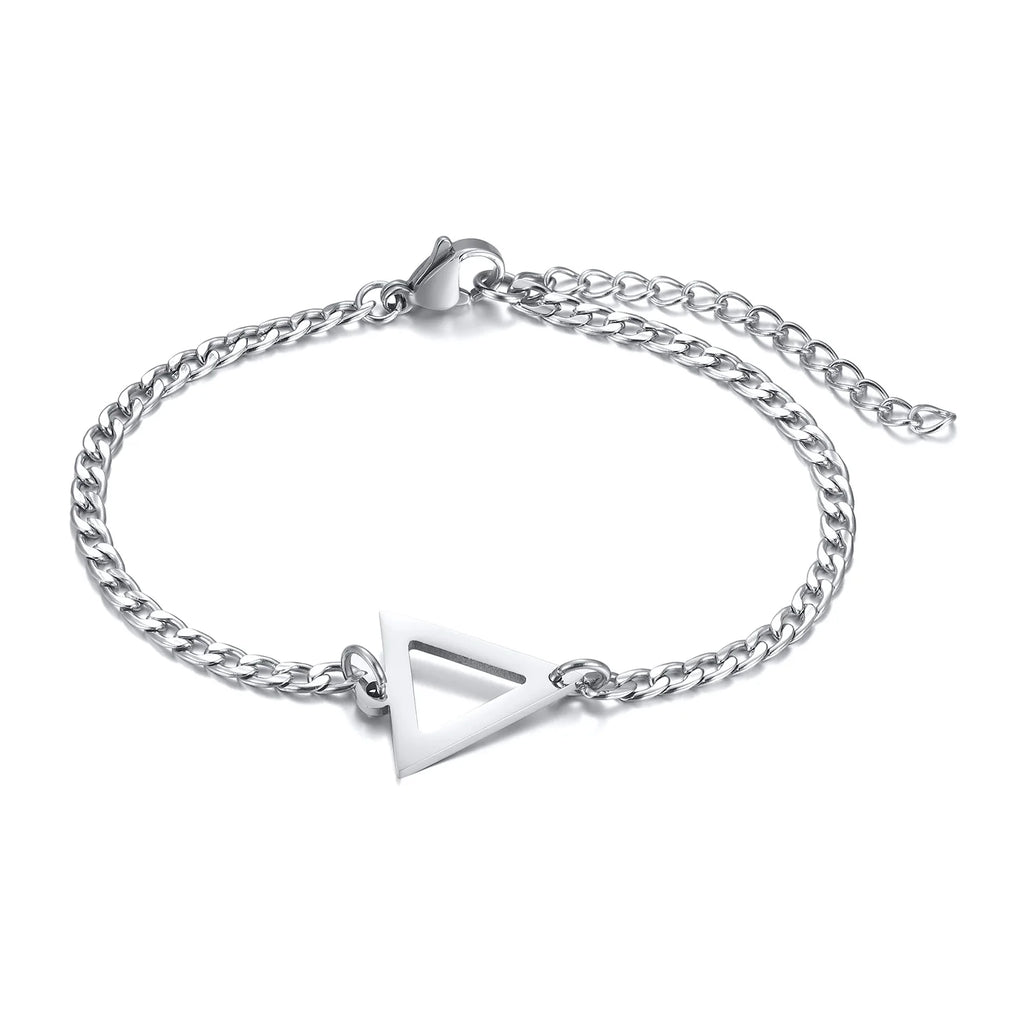 PENDRA Geometric Triangle Bracelet