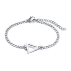 PENDRA Geometric Triangle Bracelet