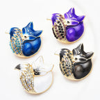 PENDRA Sleeping Fox Brooch