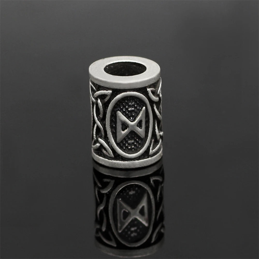 PENDRA Rune Norse Beaded Necklace