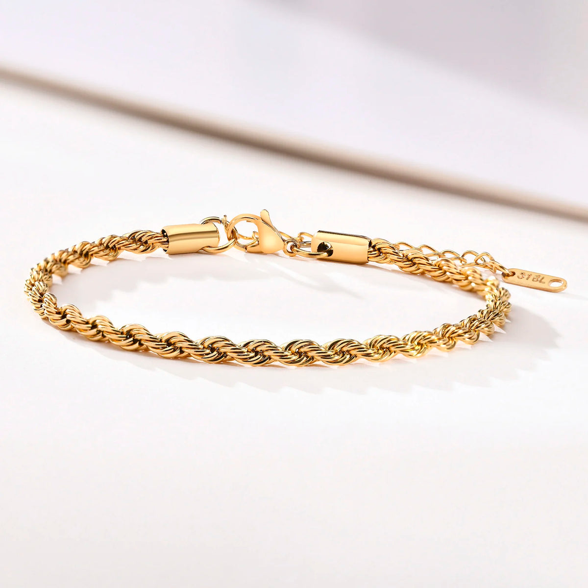 PENDRA Twisted Gold Bracelet