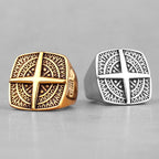 PENDRA Nordic Navigational Compass Steel Ring