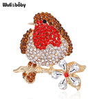 PENDRA Lovely Fat Bird Brooch