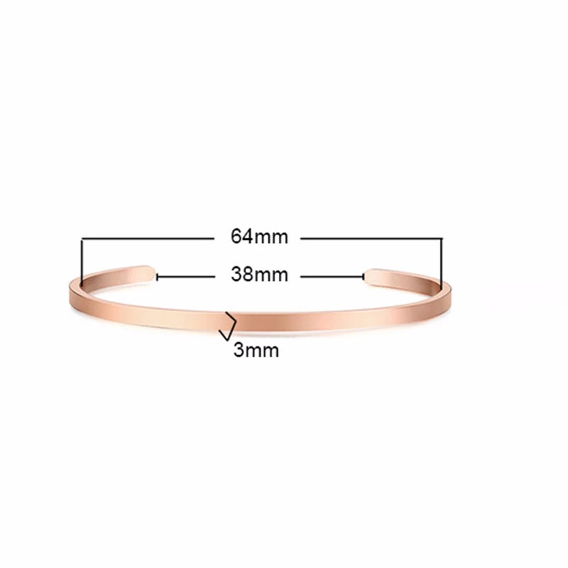 Bangle Bracelet Men, Cuff Bracelets, Stainless Steel Bracelet, Dainty Brazalets, Minimalist Bracelet Jewelry, Cuffs Bangles