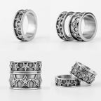 PENDRA Lovers Couple All Steel Ring