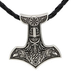 PENDRA Rune Norse Hammer Necklace