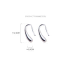 PENDRA Water Sterling Silver 2 Earrings