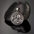 PENDRA Warrior Helmet Gold Necklace