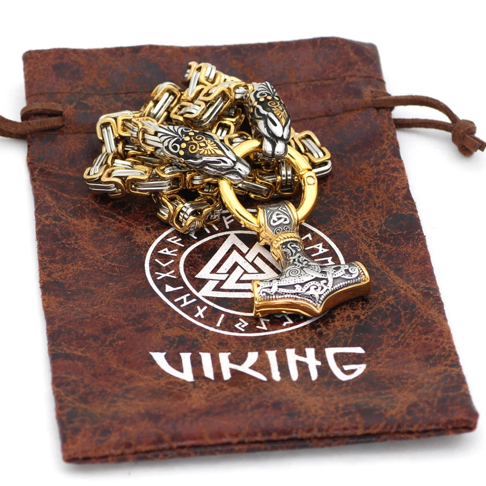 PENDRA Dragon Gold Necklace