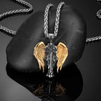 PENDRA Angel Wings Gold Necklace