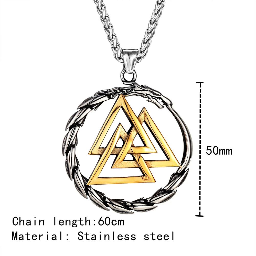 PENDRA Dragon Rune Necklace