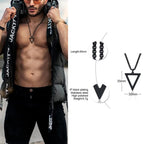 PENDRA Interlocking Triangle Pendant Necklace