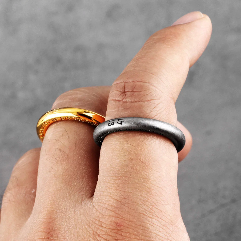 PENDRA Lovers Couple Boyfriend Steel Ring