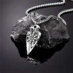 PENDRA Viking Trident Gold Necklace