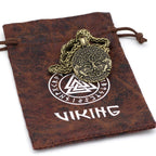 PENDRA Tree Life Rune Leather Necklace