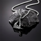 PENDRA Thor Hammer Norse Necklace