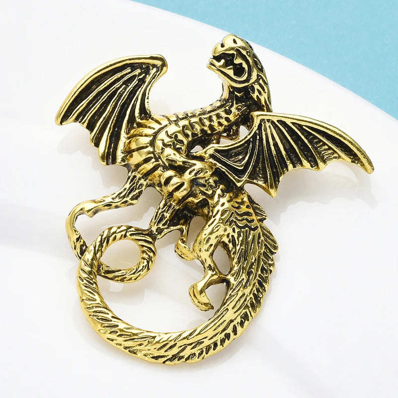 PENDRA Dravelle Dragon Brooch