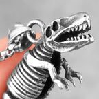 PENDRA Tyrannosaurus Dinosaur Fossil Steel Necklace