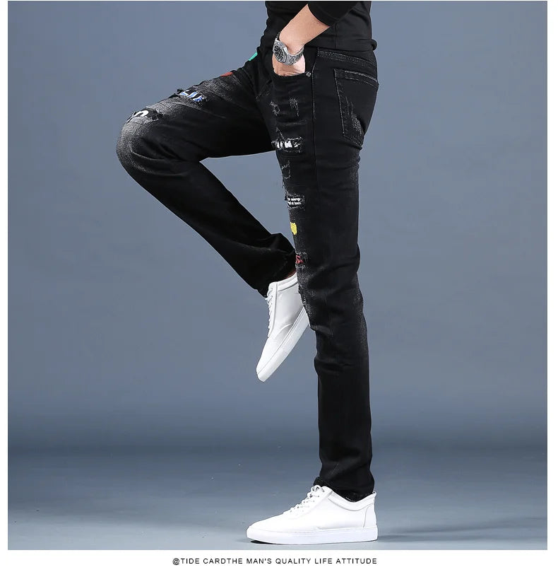 PENDRA Wholesale Ripped Hole Jeans