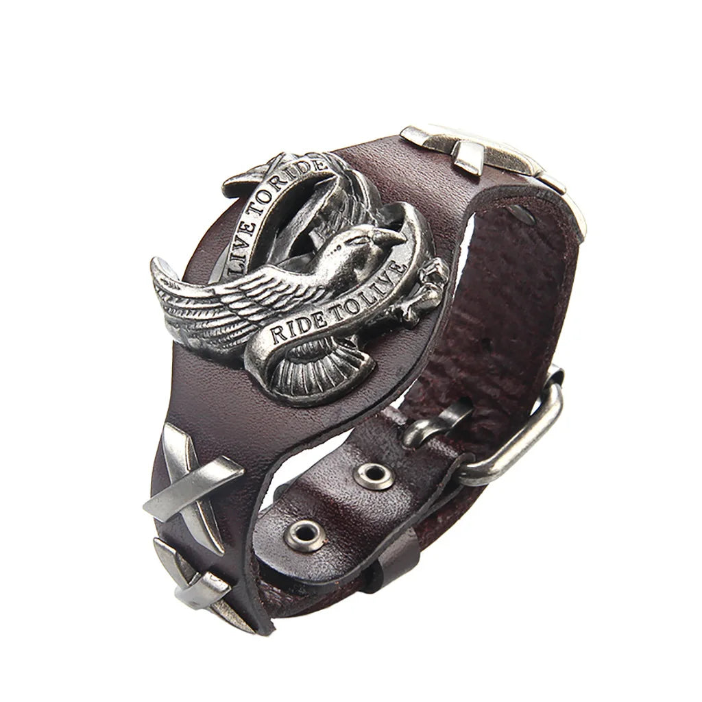 PENDRA Eagle Classic Skull Bracelet