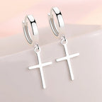 PENDRA Hoop Sterling Silver 3 Earrings