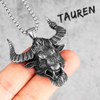 PENDRA Domineering Bull Demon Steel Necklace