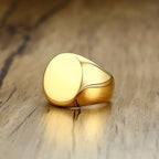 PENDRA Ovazane Signet Ring