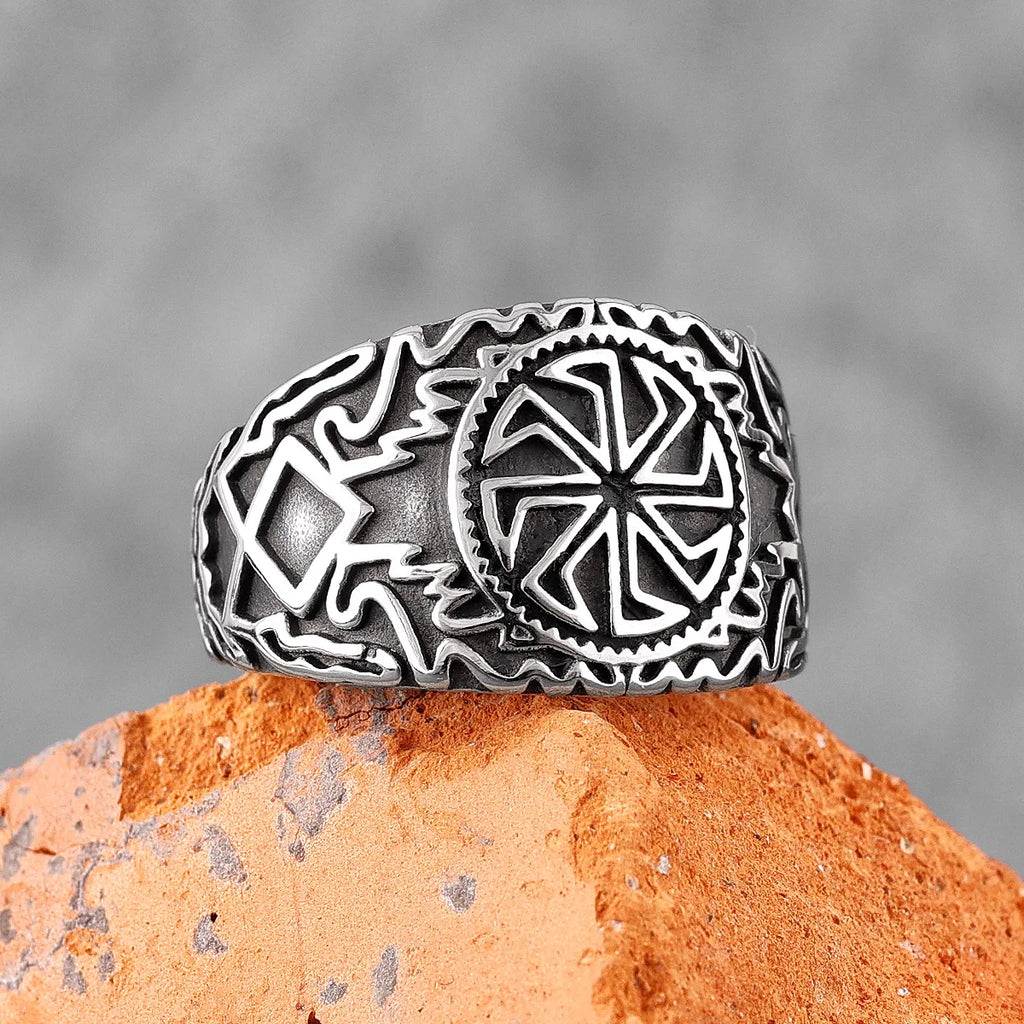PENDRA Norse Mythology Boyfriend Steel Ring