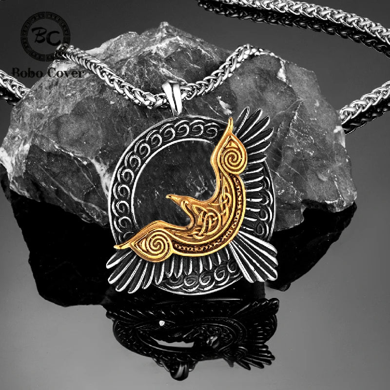 PENDRA Eagle Gold Necklace