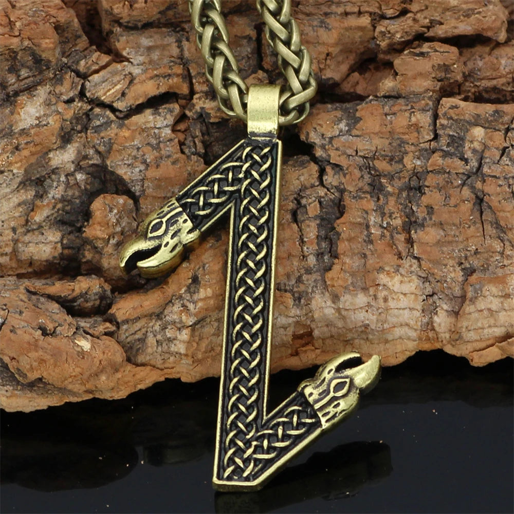 PENDRA Leather Norse Necklace