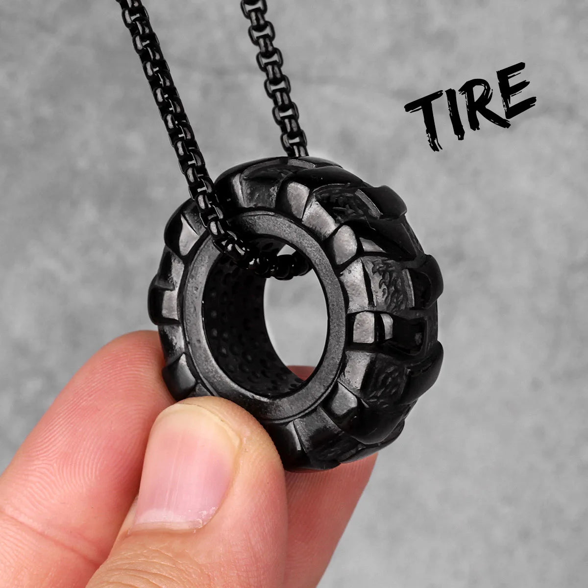 PENDRA Fitness Gym Bodybuilding Steel Necklace