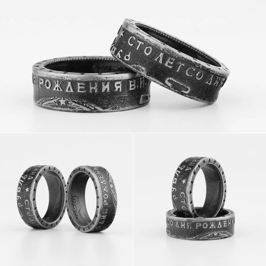 PENDRA Commemorate Lenin Boyfriend Steel Ring