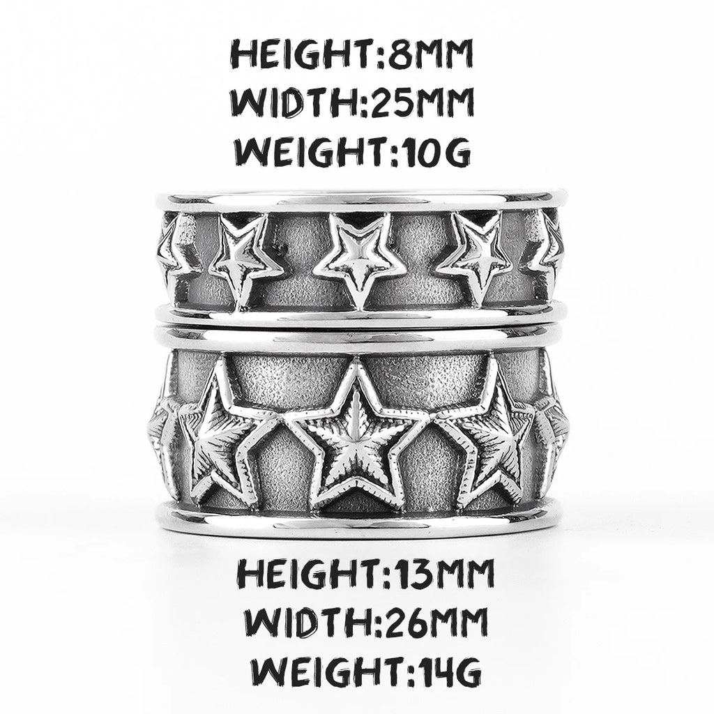 PENDRA Lovers Couple All Steel Ring