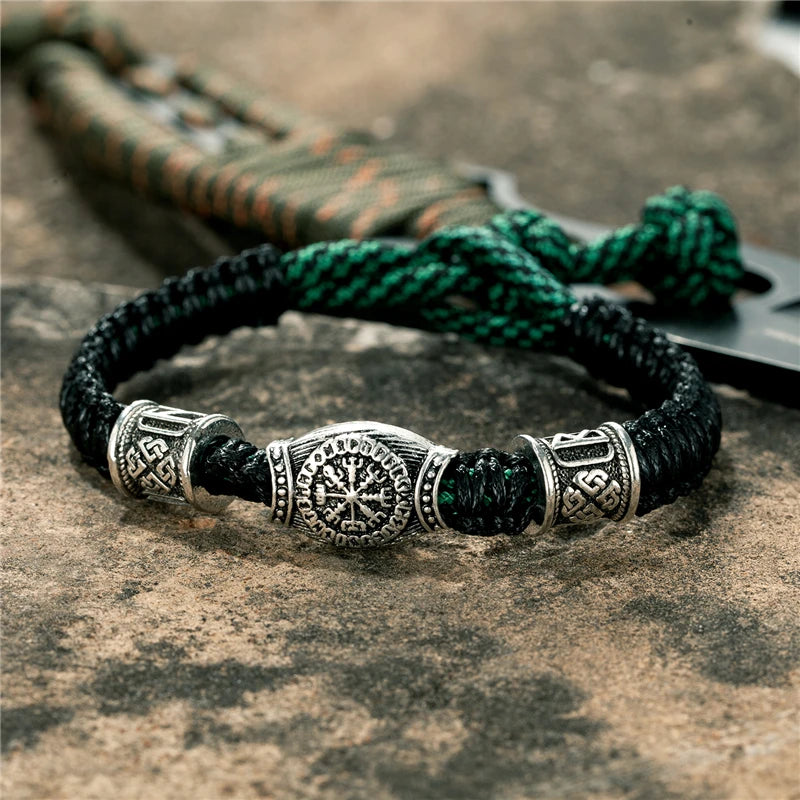 PENDRA Rune Adjustable Viking Bracelet
