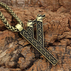 PENDRA Leather Norse Necklace