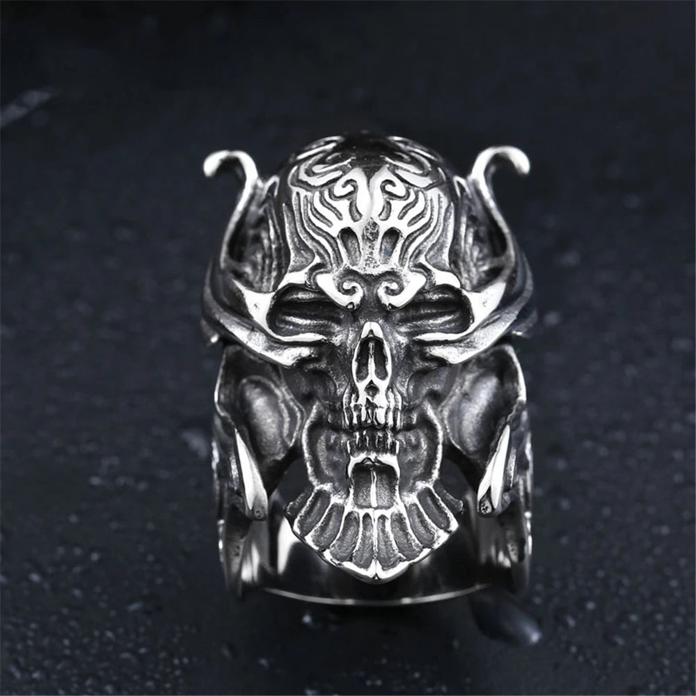 PENDRA Warrior Helmet Vintage Ring