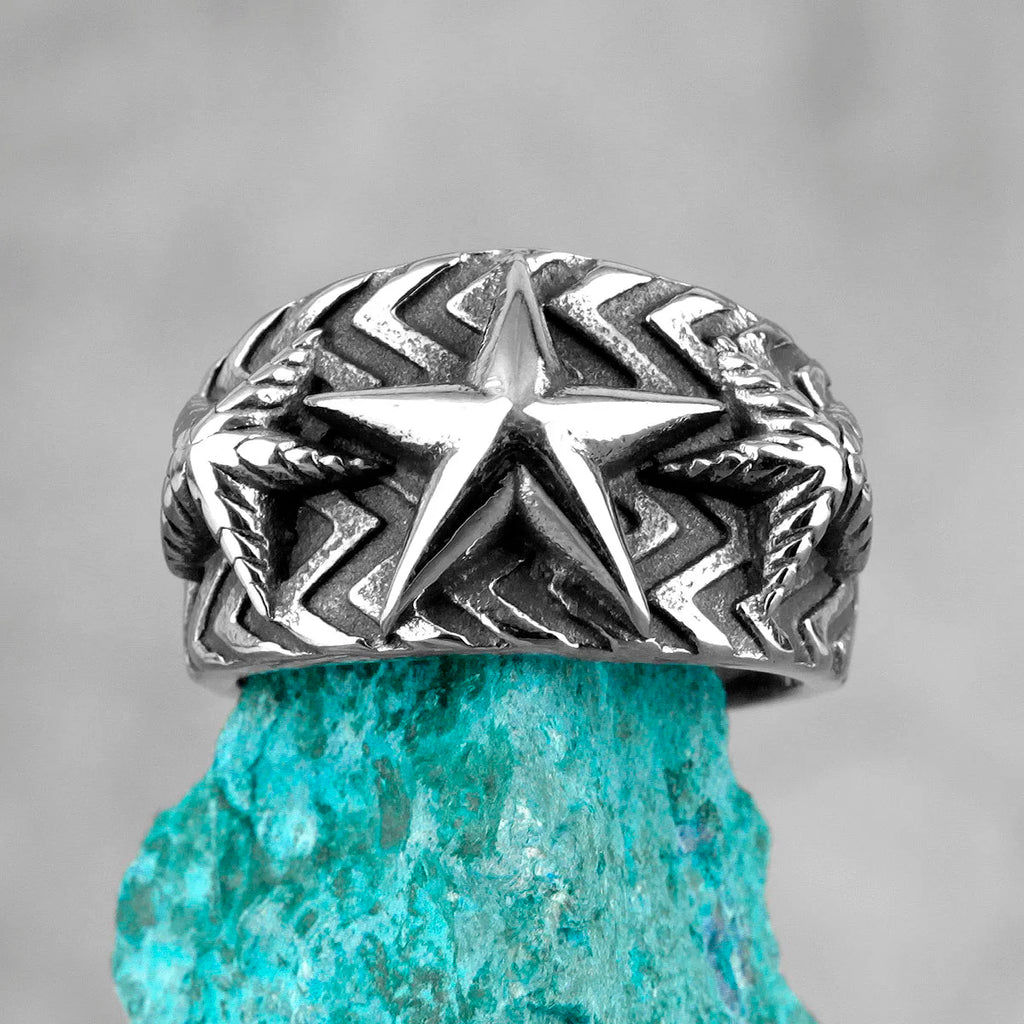 PENDRA Super Star Open Steel Ring