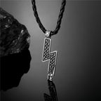 PENDRA Leather Norse Necklace