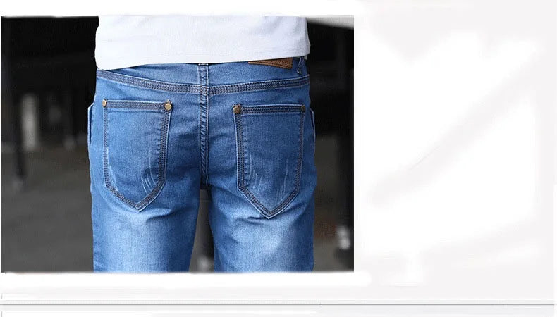 PENDRA Teenagers Cropped Korean Jeans