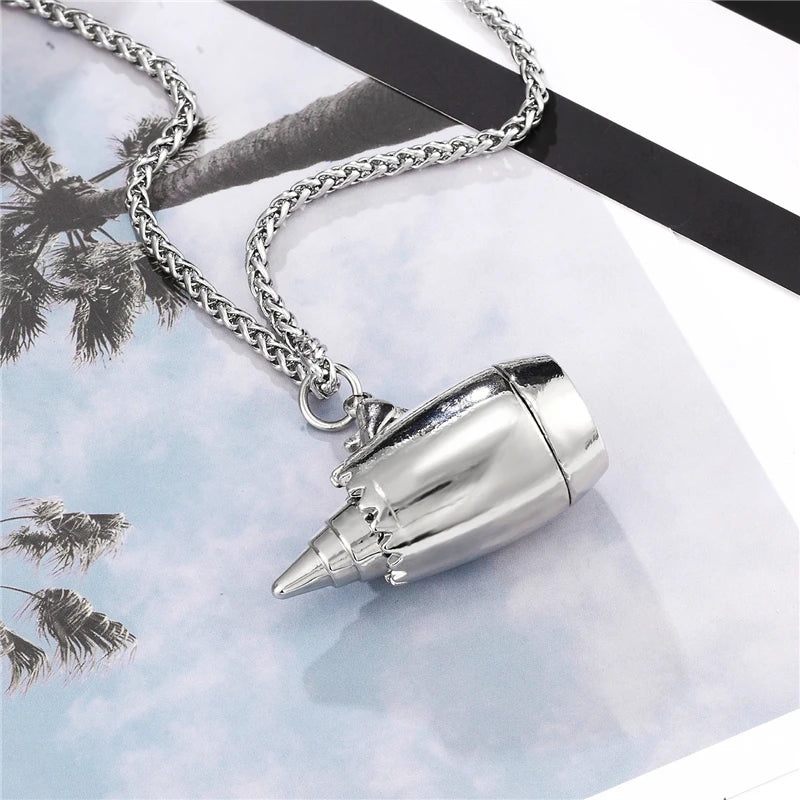 PENDRA Airplane Norse Necklace
