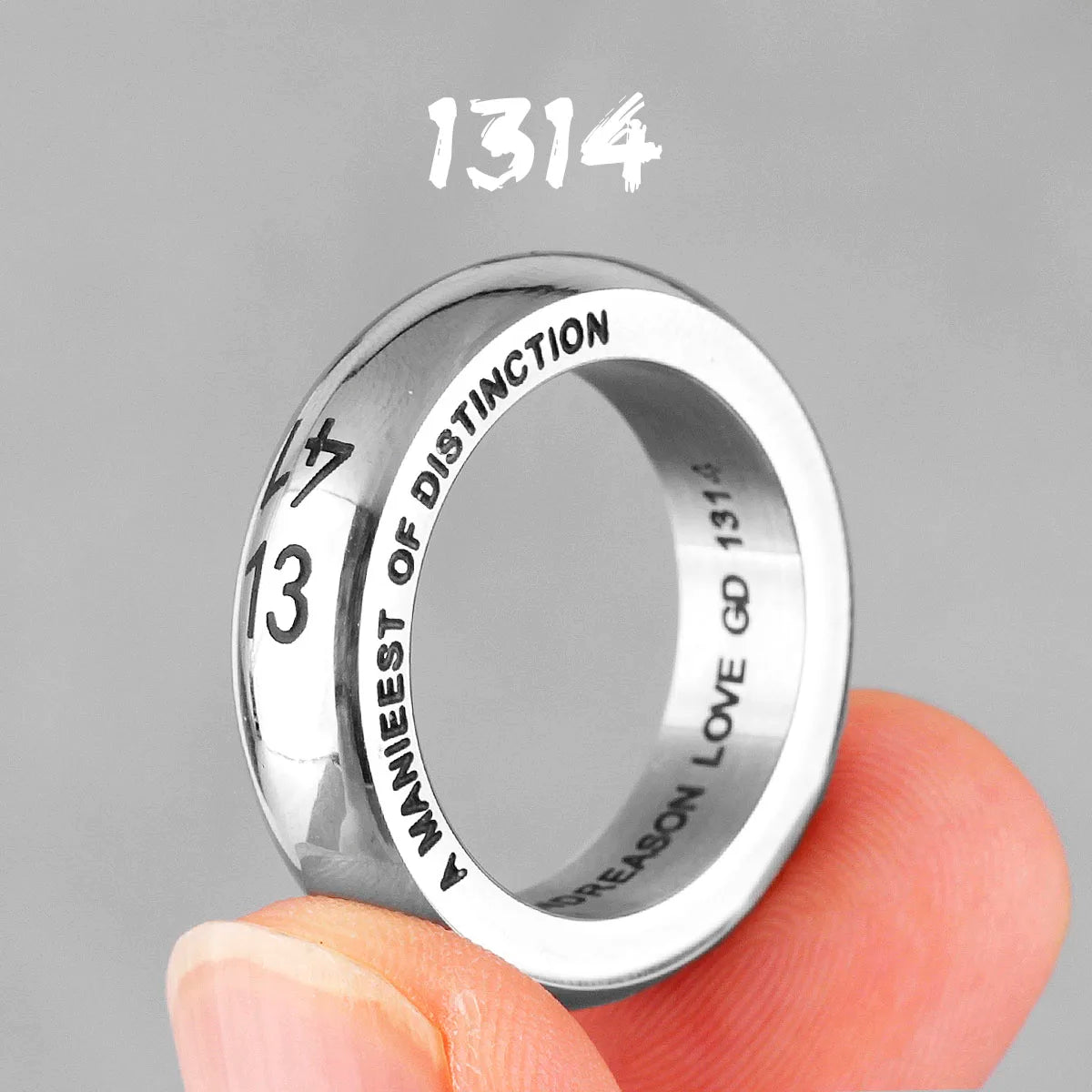 PENDRA Couple Lovers Wedding Steel Ring