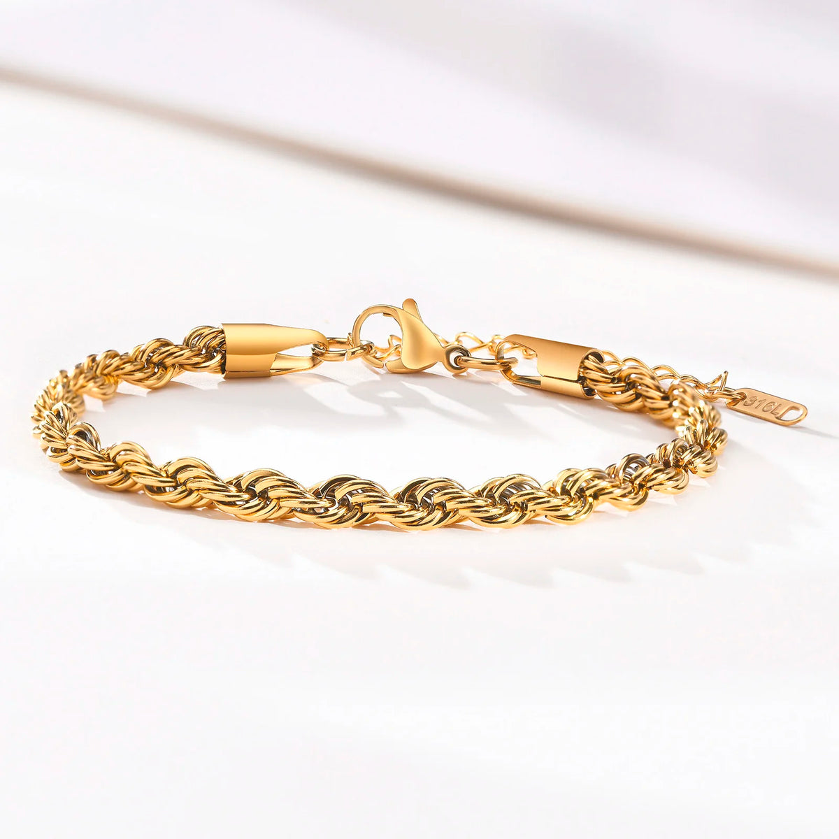 PENDRA Twisted Gold Bracelet