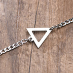 PENDRA Geometric Triangle Bracelet
