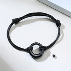 PET CREMATION JEWELRY URN MEMORIAL CIRCLE BRACELET PET SYMPATHY GIFT REMEMBRANCE GIFT IN LOVING MEMORY ASHES HOLDER