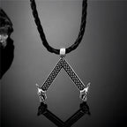 PENDRA Leather Norse Necklace