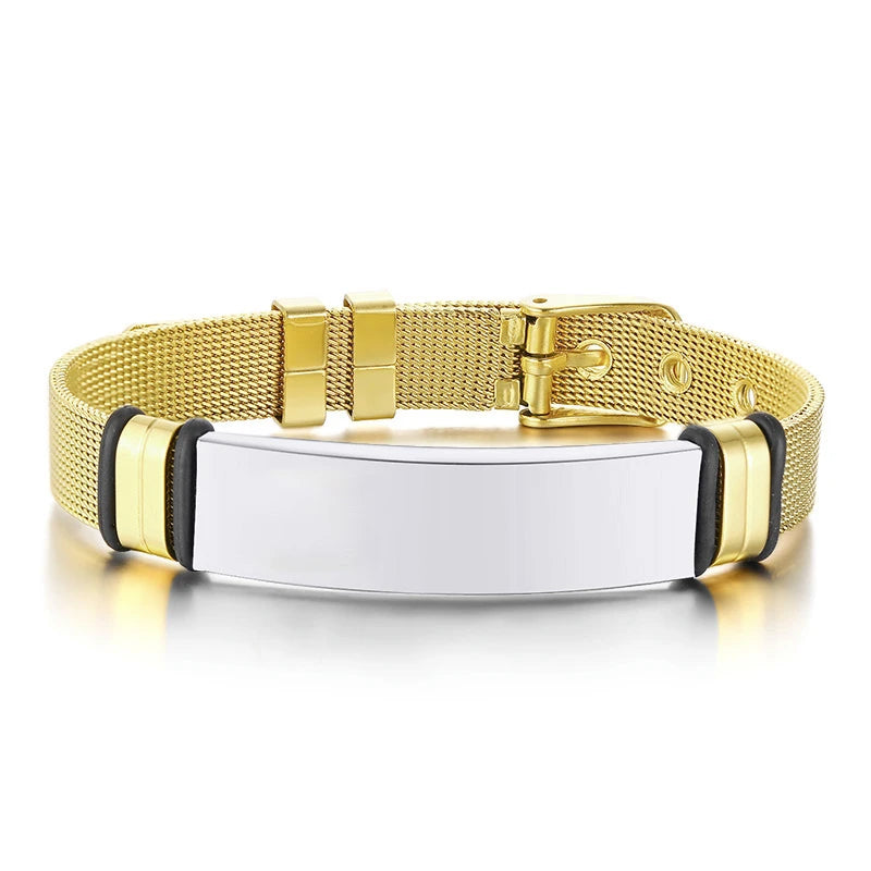 PENDRA Mesh Engravable Bracelet