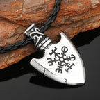 PENDRA Rune Compass Norse Necklace