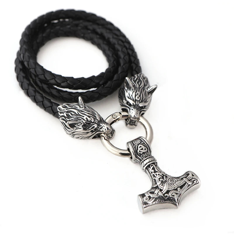 PENDRA Wolf Norse Viking Necklace