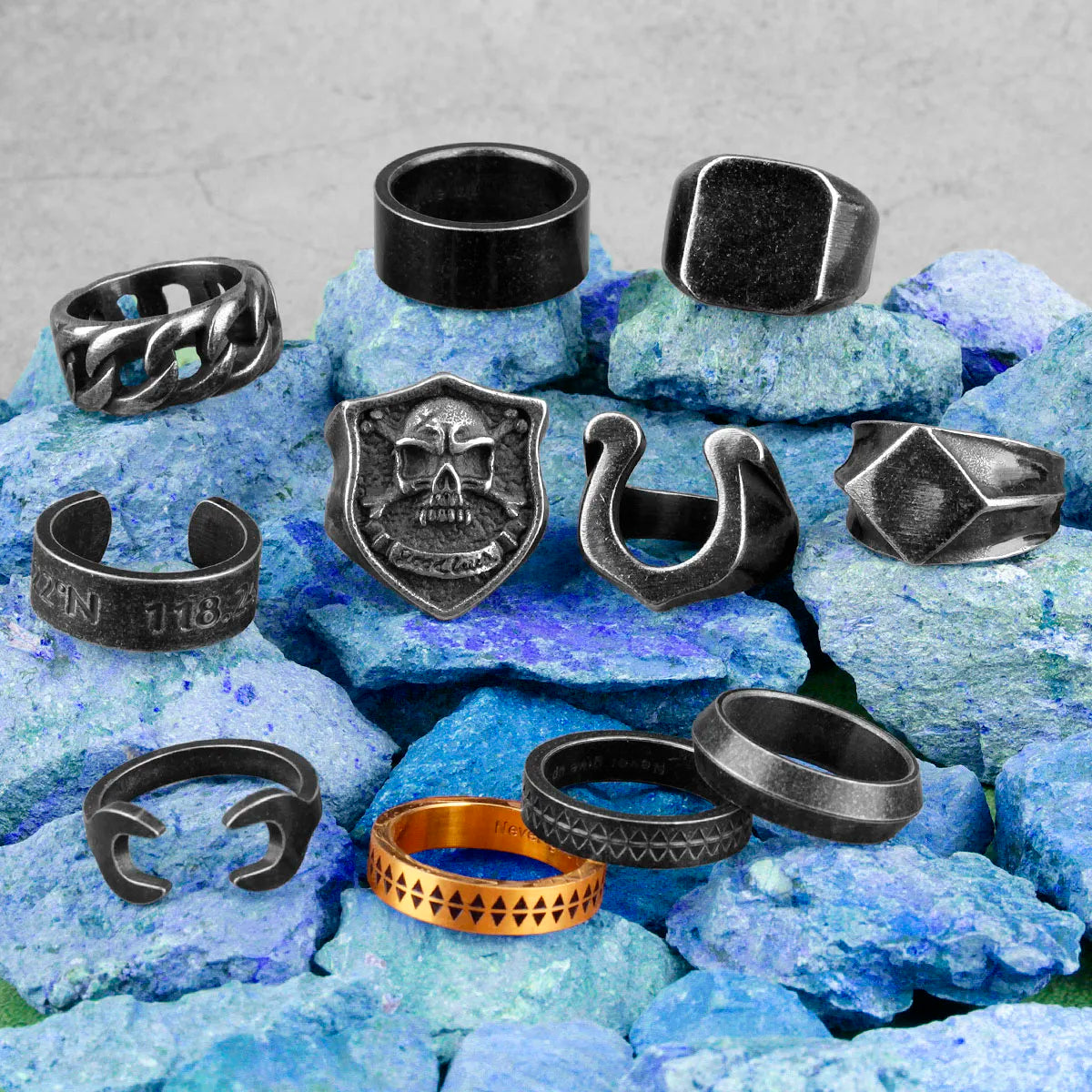 PENDRA Couple Lover Girlfriend Steel Ring