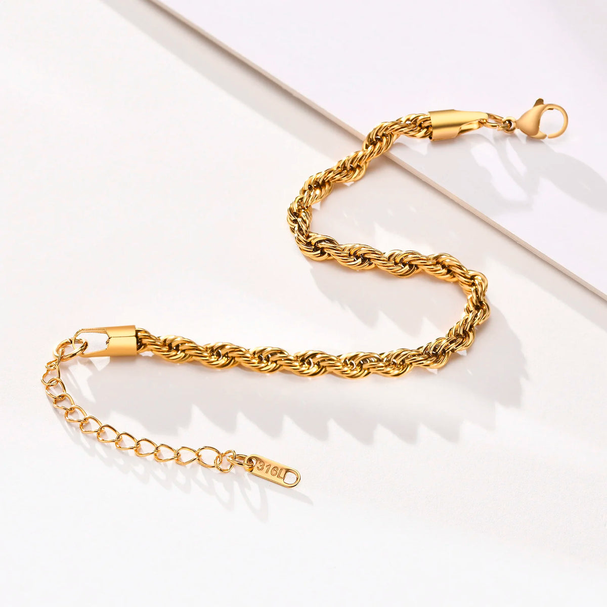 PENDRA Twisted Gold Bracelet